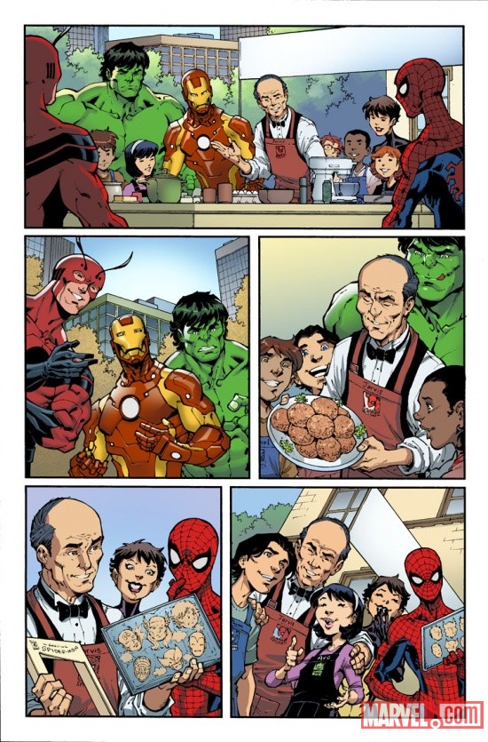 Spider-Man and the Avengers #1 preview art by Todd Nauck