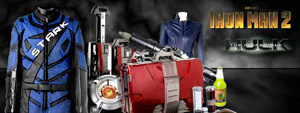 Own Iron Man 2 & Incredible Hulk Props & Costumes