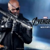 Nick Fury Sixth Scale Figure holding rocket gun (by Hot Toys)
