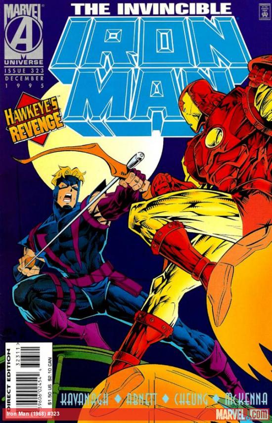 Iron Man #323 cover