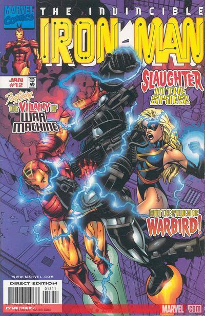 Iron Man (1998) #12 cover by Sean Chen