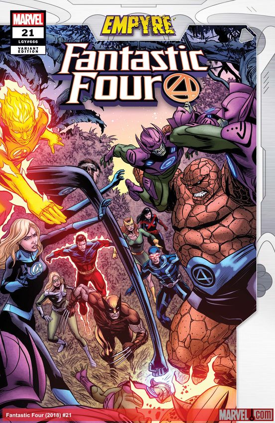 Fantastic Four (2018) #21 (Variant)