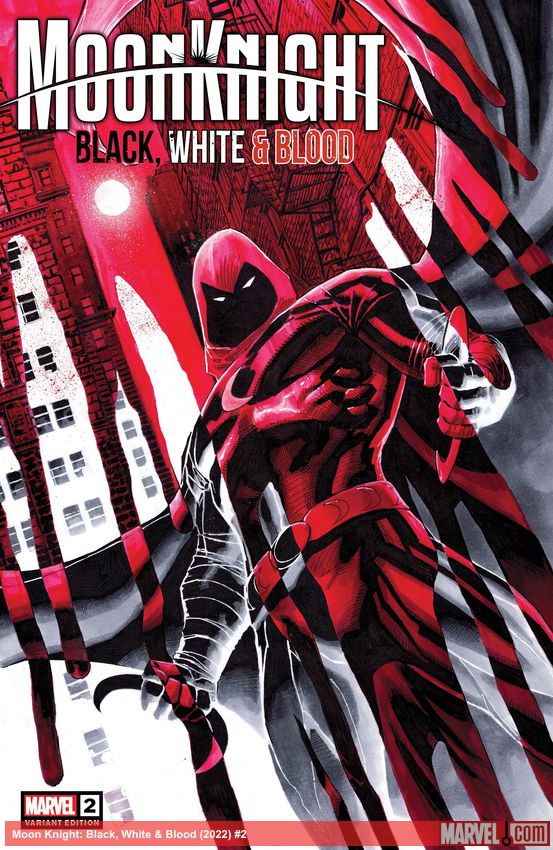 Moon Knight: Black, White & Blood (2022) #2 (Variant)