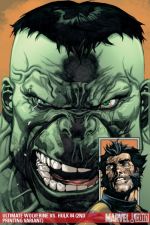 Ultimate Wolverine Vs. Hulk (2005) #4 (2ND PRINTING VARIANT)