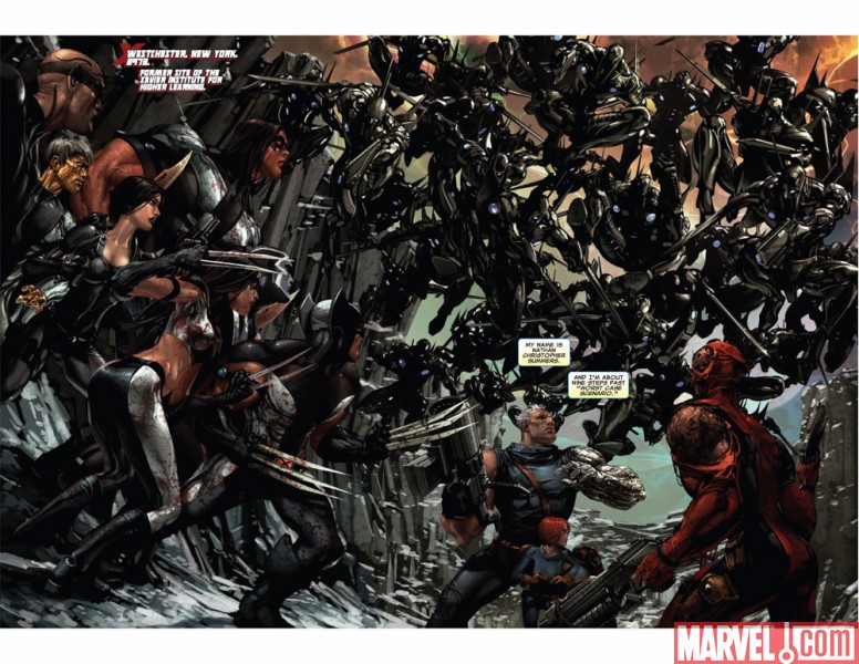 X-FORCE #14 preview page