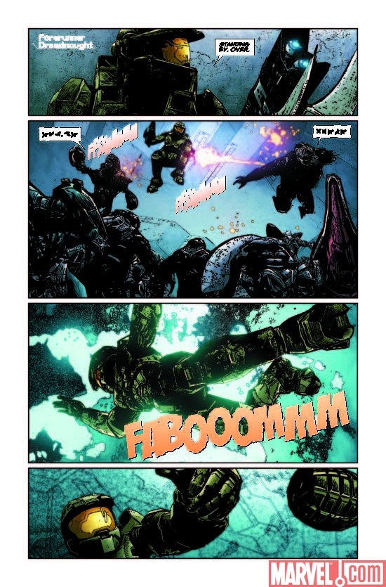 HALO UPRISING #4 Interior Art