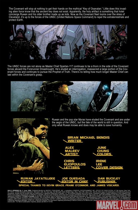 HALO: UPRISING #4 preview page 1