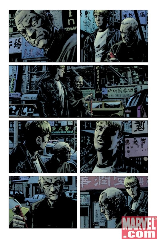 DAREDEVIL #114 preview art by Michael Lark