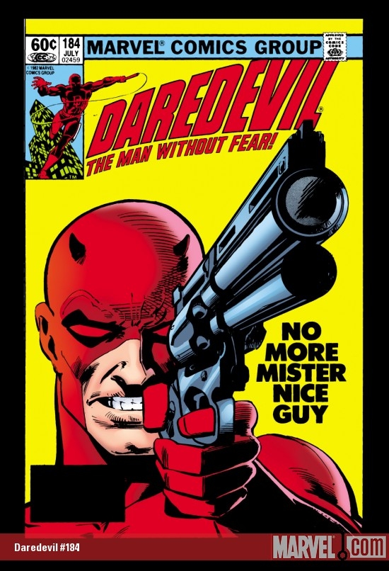 DAREDEVIL #184 COVER