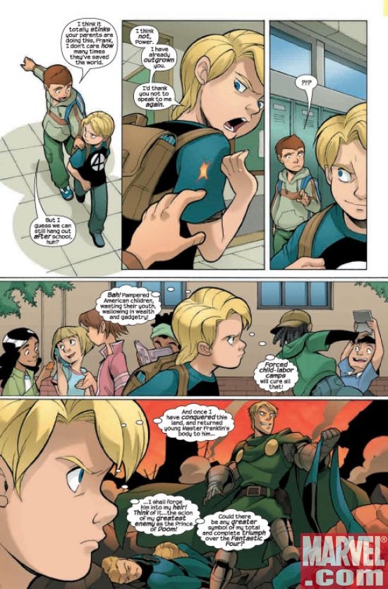 Fantastic Four and Power Pack #4, page 3