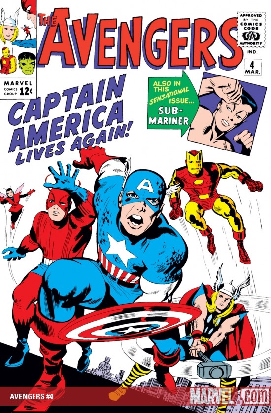 AVENGERS #4 COVER