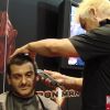 Simone Bianchi gets a haircut