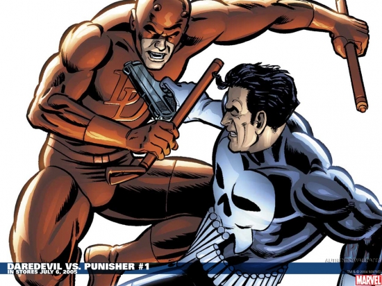 Daredevil Vs. Punisher (2005) #1 Wallpaper