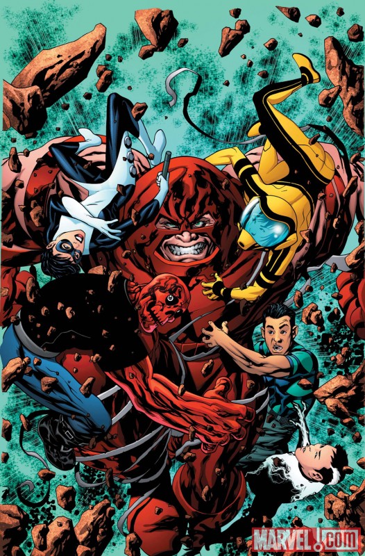 AVENGERS ACADEMY #4 cover by Mike McKone