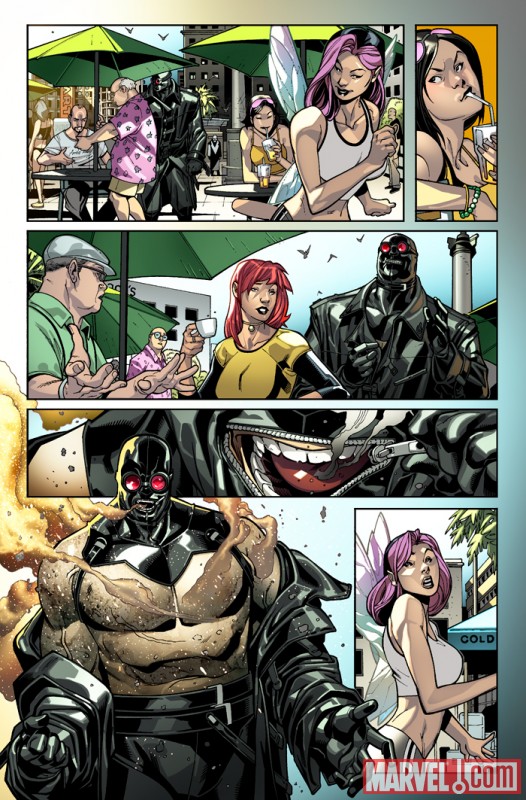 X-MEN #1 preview art by Paco Medina 7