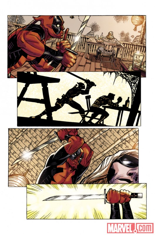 DEADPOOL TEAM-UP #891 preview art by Chris Staggs four