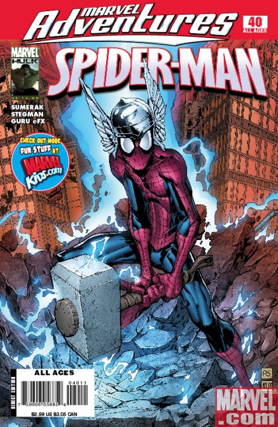 Cover of MARVEL ADVENTURES: SPIDER-MAN #40