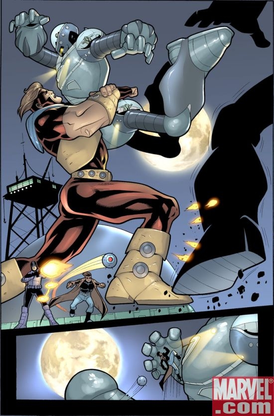 THE LAST DEFENDERS #3 preview art by Jim Muniz