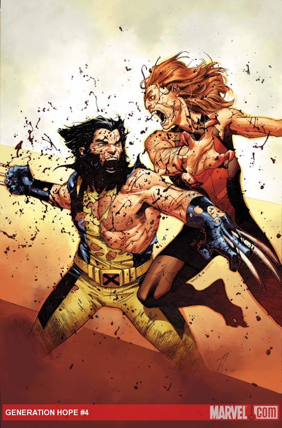 Generation Hope #4 cover by Olivier Coipel