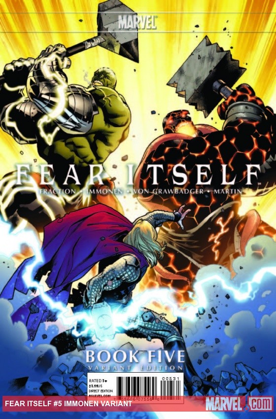 Fear Itself (2010) #5 (Immonen Variant)