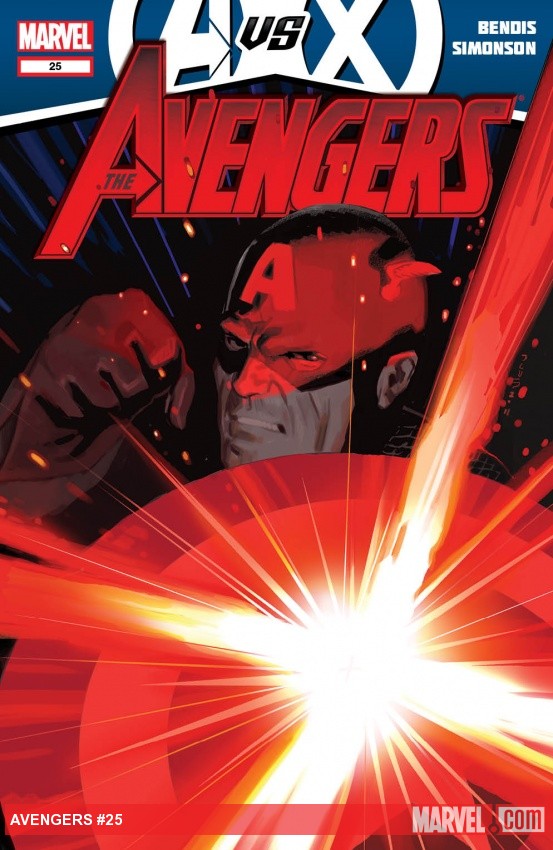 Avengers (2010) #25 cover by Daniel Acuna