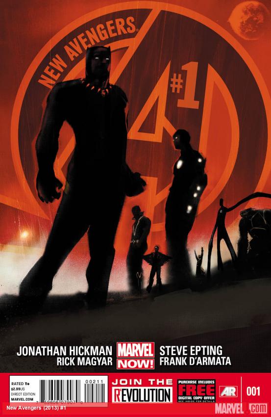 New Avengers (2012) #1 cover by Jock
