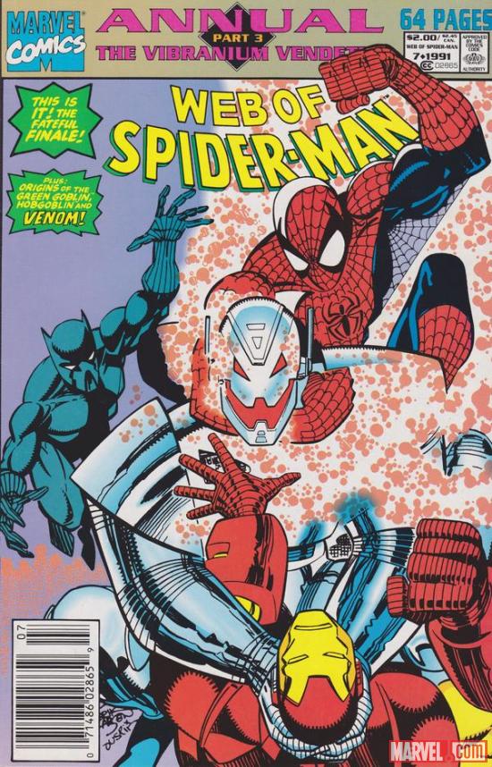 Web of Spider-Man Annual #7 cover