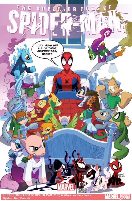 The Superior Foes of Spider-Man (2013) #4 (Gurihiru Pony Foes of Spider-​Man Variant)