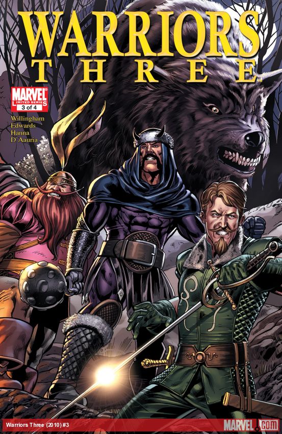 Warriors Three (2010) #3