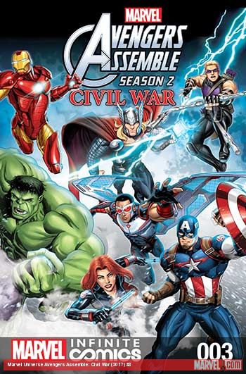 Marvel Universe Avengers Assemble: Civil War (Digital Comic) (2017) #3