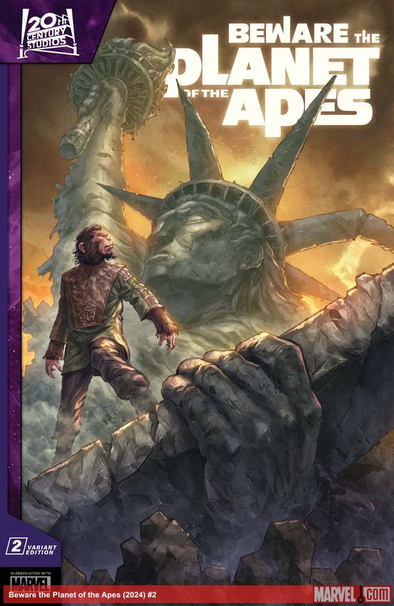 Beware the Planet of the Apes (2024) #2 (Variant)