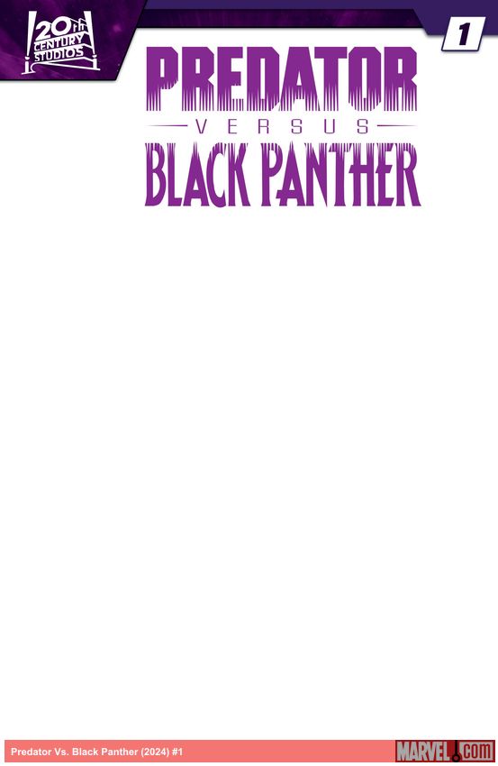 Predator Vs. Black Panther (2024) #1 (Variant)