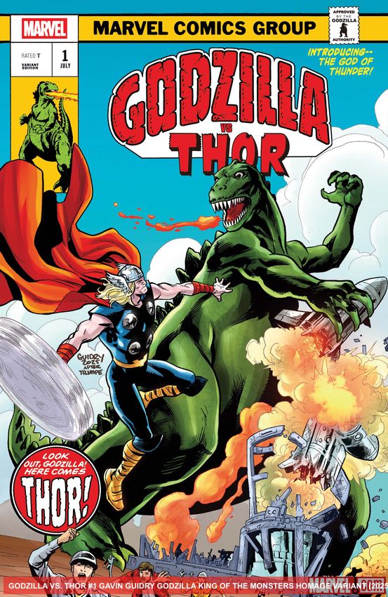 GODZILLA VS. THOR (2025) #1 (Variant)
