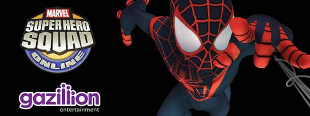 Ultimate Comics Spider-Man Enters Super Hero Squad Online