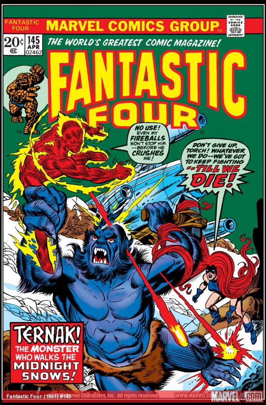 Fantastic Four (1961) #145 Cover