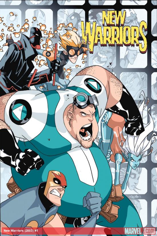 Cover from New Warriors (2005) #1