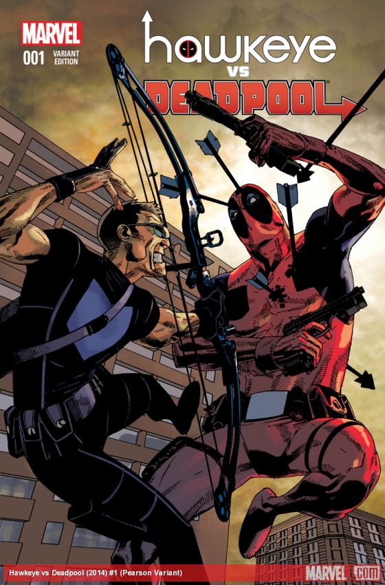 Hawkeye vs. Deadpool (2014) #1 (Pearson Variant)