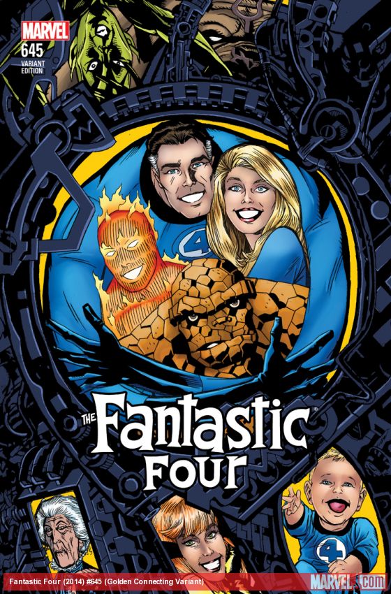 Fantastic Four (2014) #645 (Golden Connecting Variant)
