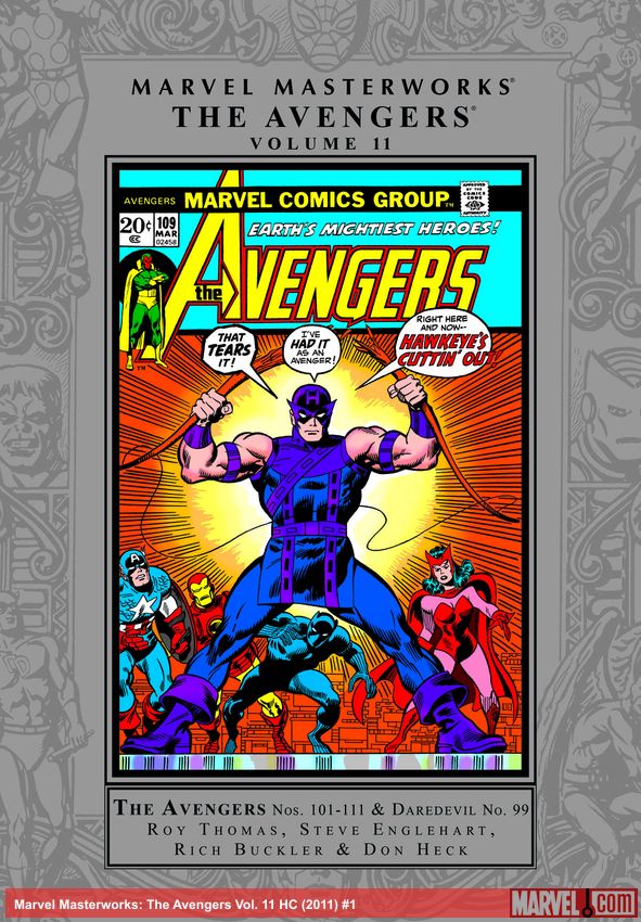 Marvel Masterworks: The Avengers Vol. 11 HC (Trade Paperback)
