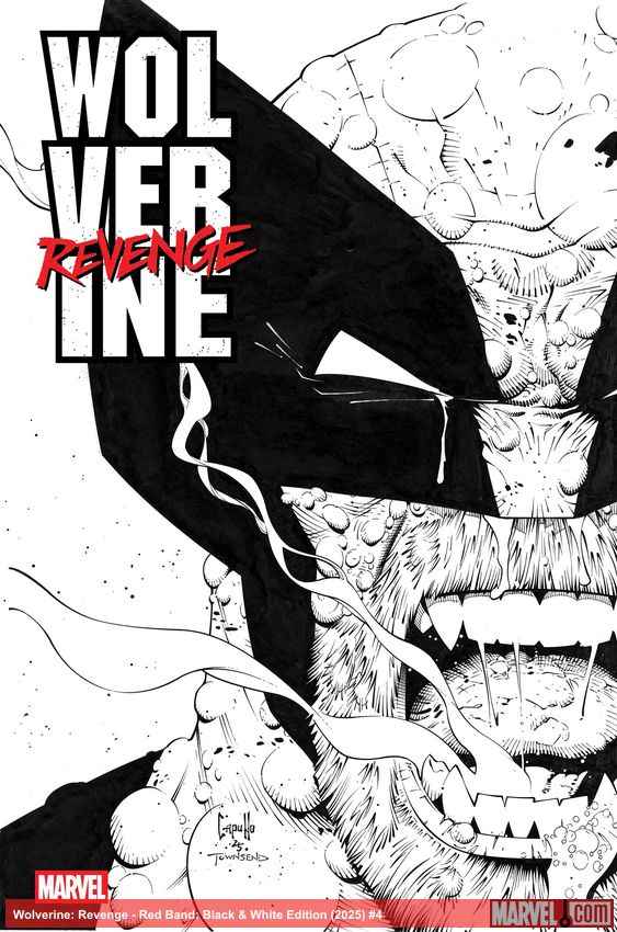 Wolverine: Revenge - Red Band: Black & White Edition (2025) #4