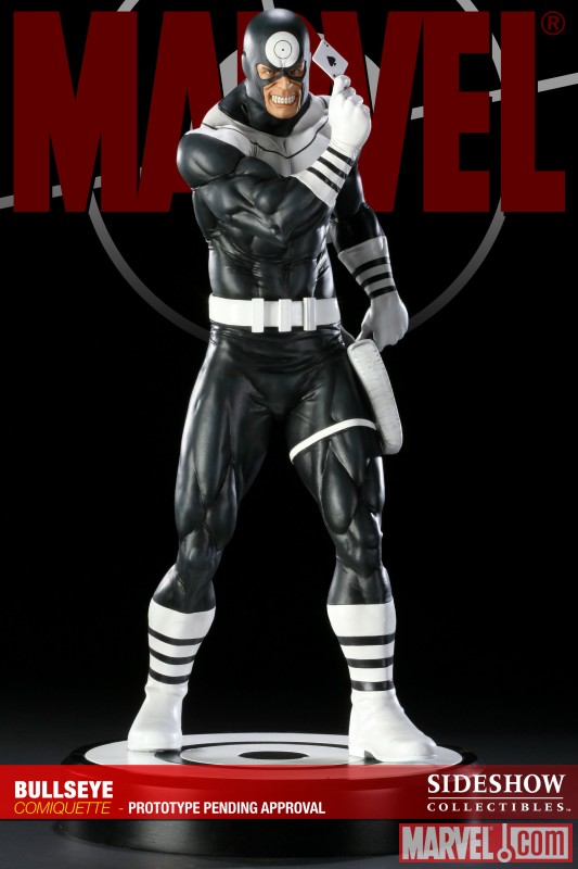 Bullseye Comiquette Statue from Sideshow Collectibles