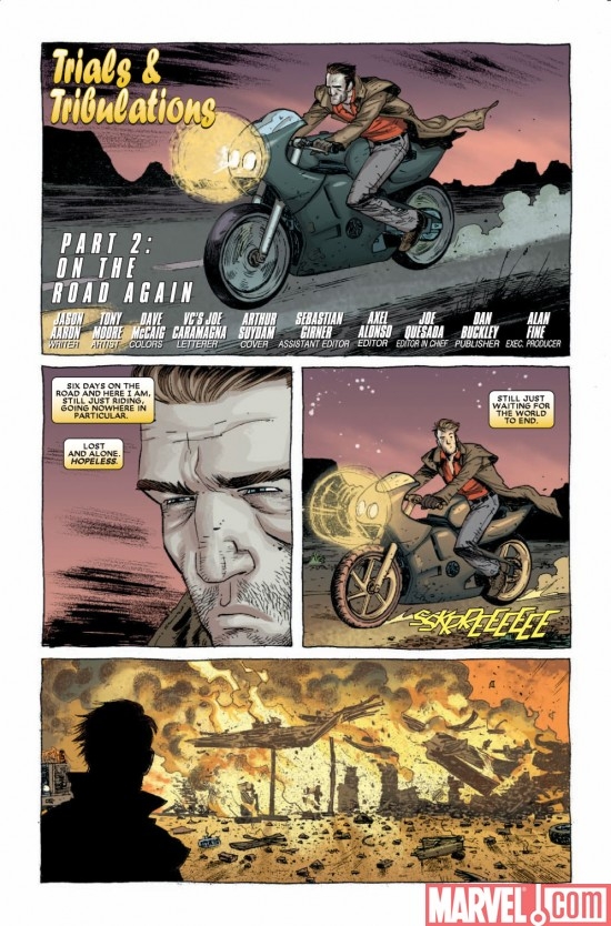 GHOST RIDER #34 preview page