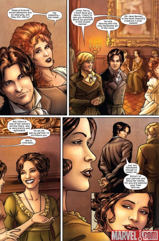 PRIDE & PREJUDICE #1 preview page 8