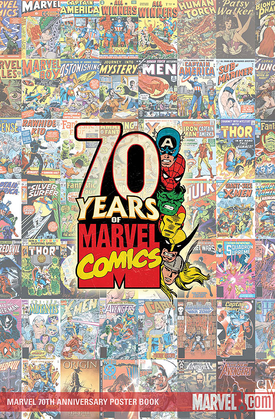 Marvel 70th Anniversary Poster Book (2009)
