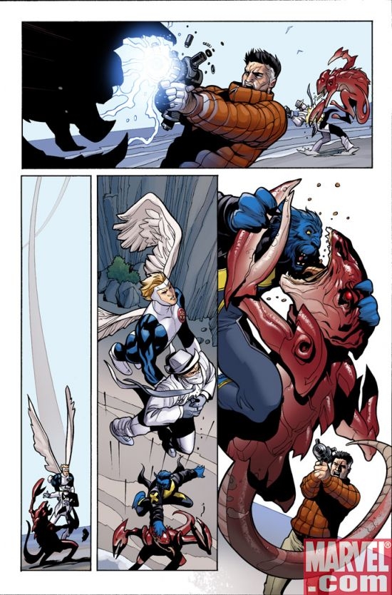 UNCANNY X-MEN #506 Interior Art