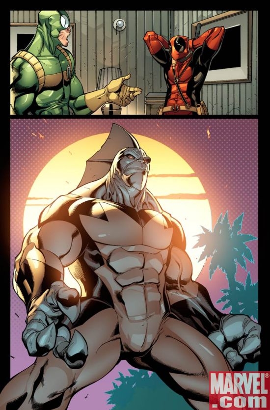 DEADPOOL #7 preview art by Paco Medina