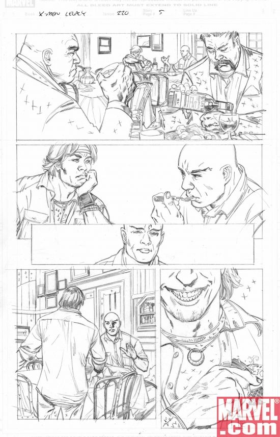 X-MEN #220 Page 5