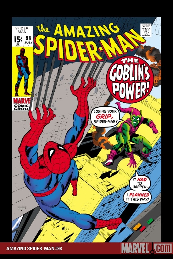 AMAZING SPIDER-MAN #98 COVER