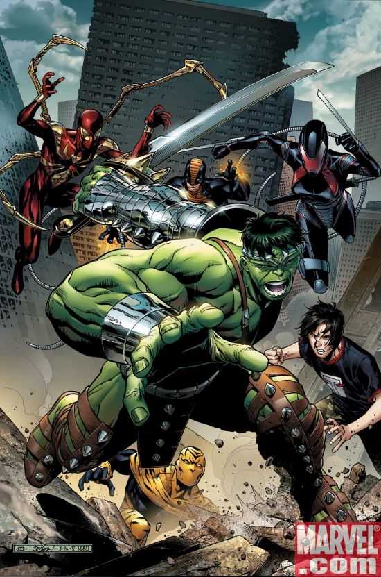 Avengers: The Initiative #5 Cover