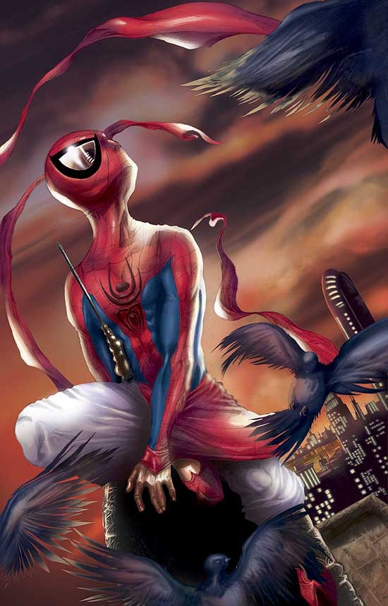 SPIDER-MAN: INDIA (2002) #1 COVER